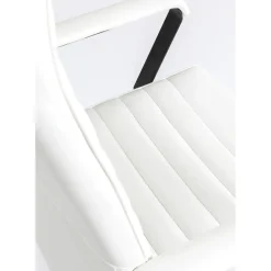 Chaise De Bureau Pivotante Labora Haut Blanc