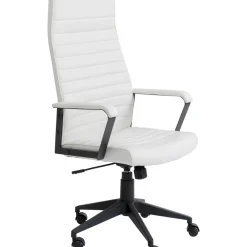 Chaise De Bureau Pivotante Labora Haut Blanc