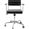 Chaise De Bureau Pivotante Dottore Noir