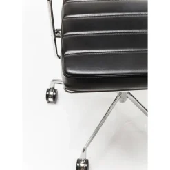 Chaise De Bureau Pivotante Dottore Noir