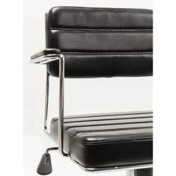 Chaise De Bureau Pivotante Dottore Noir