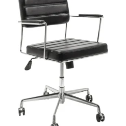 Chaise De Bureau Pivotante Dottore Noir