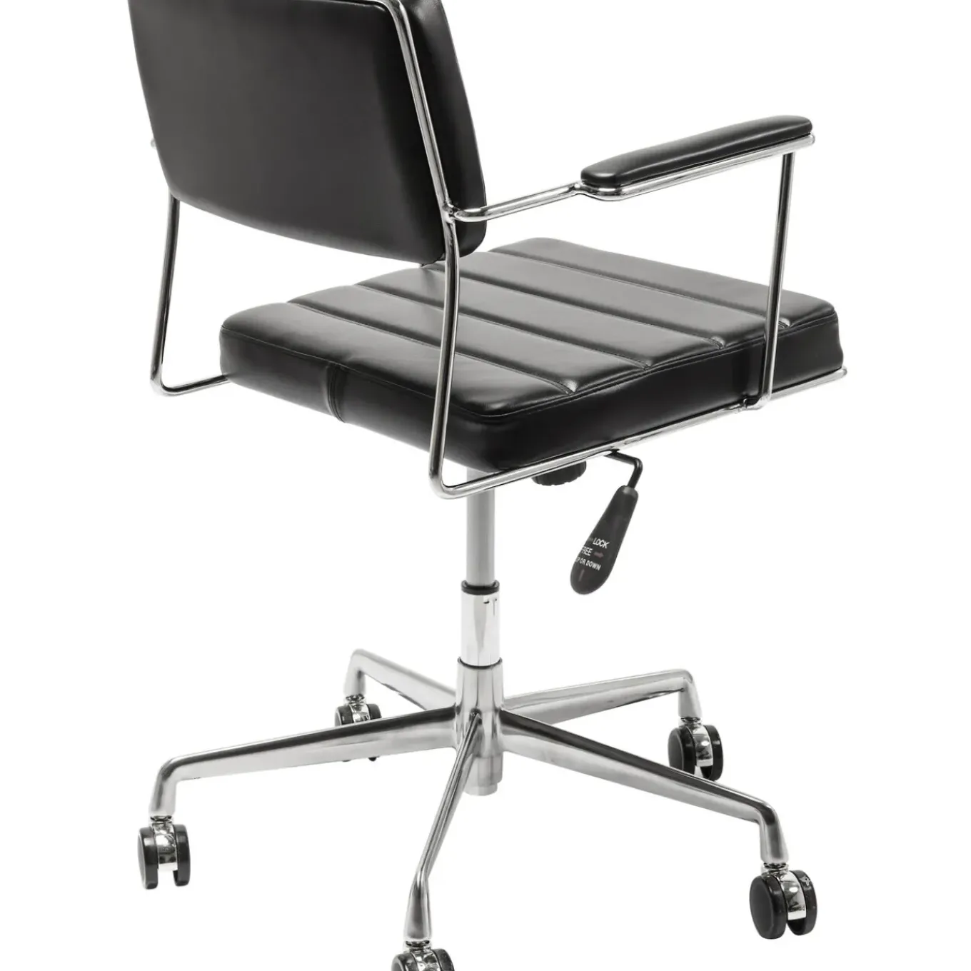 Chaise De Bureau Pivotante Dottore Noir