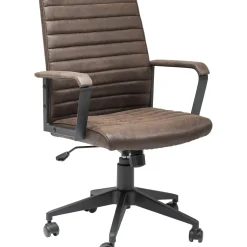Chaise De Bureau Pivotante Labora Marron