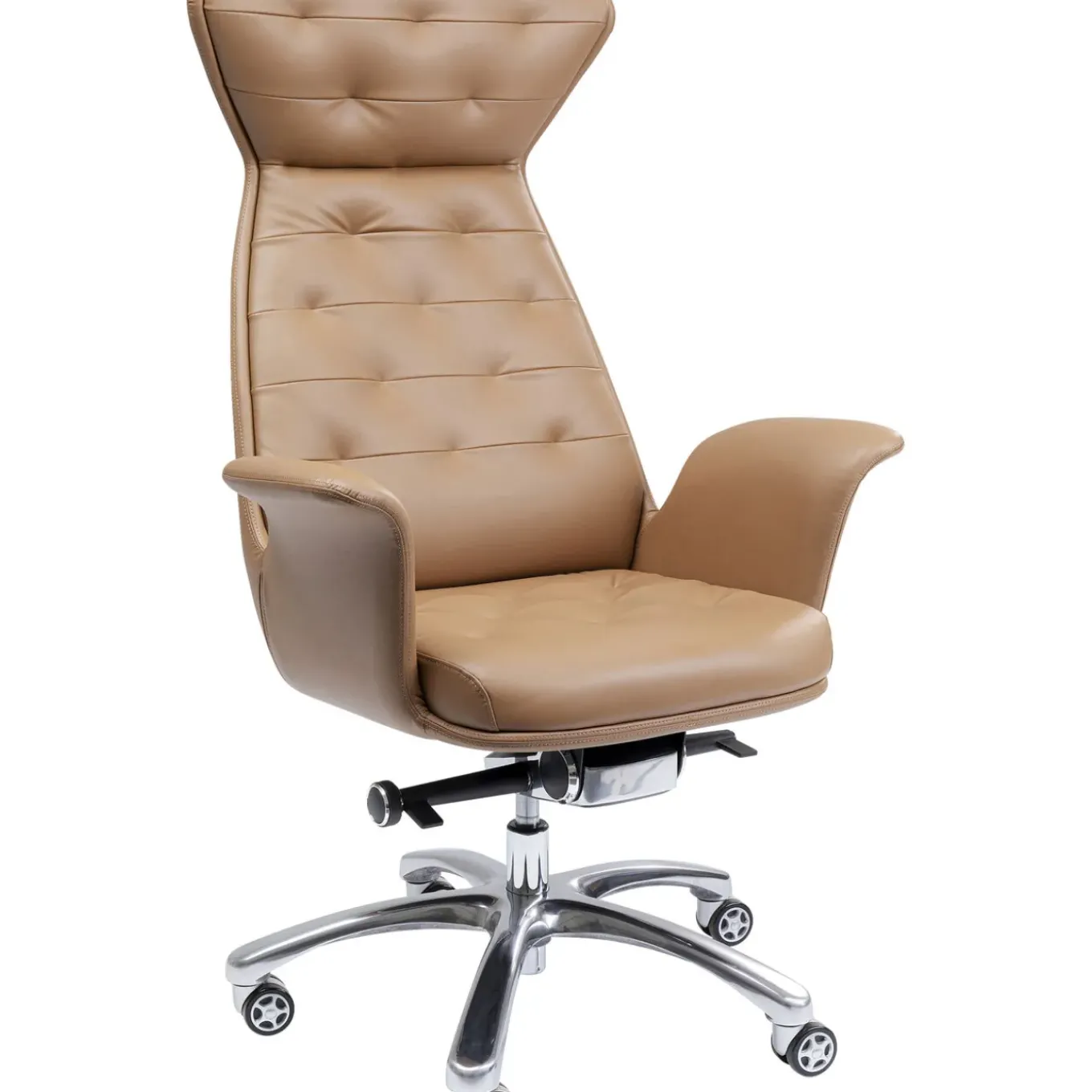 Chaise De Bureau Pivotante Brady Argente