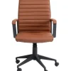 Chaise De Bureau Pivotante Labora Marron