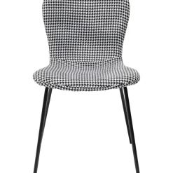 Chaise Gerda Noir Et Blanc (2/Set)