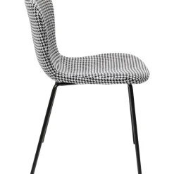 Chaise Gerda Noir Et Blanc (2/Set)