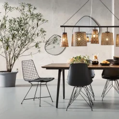 Chaise Grid Noir