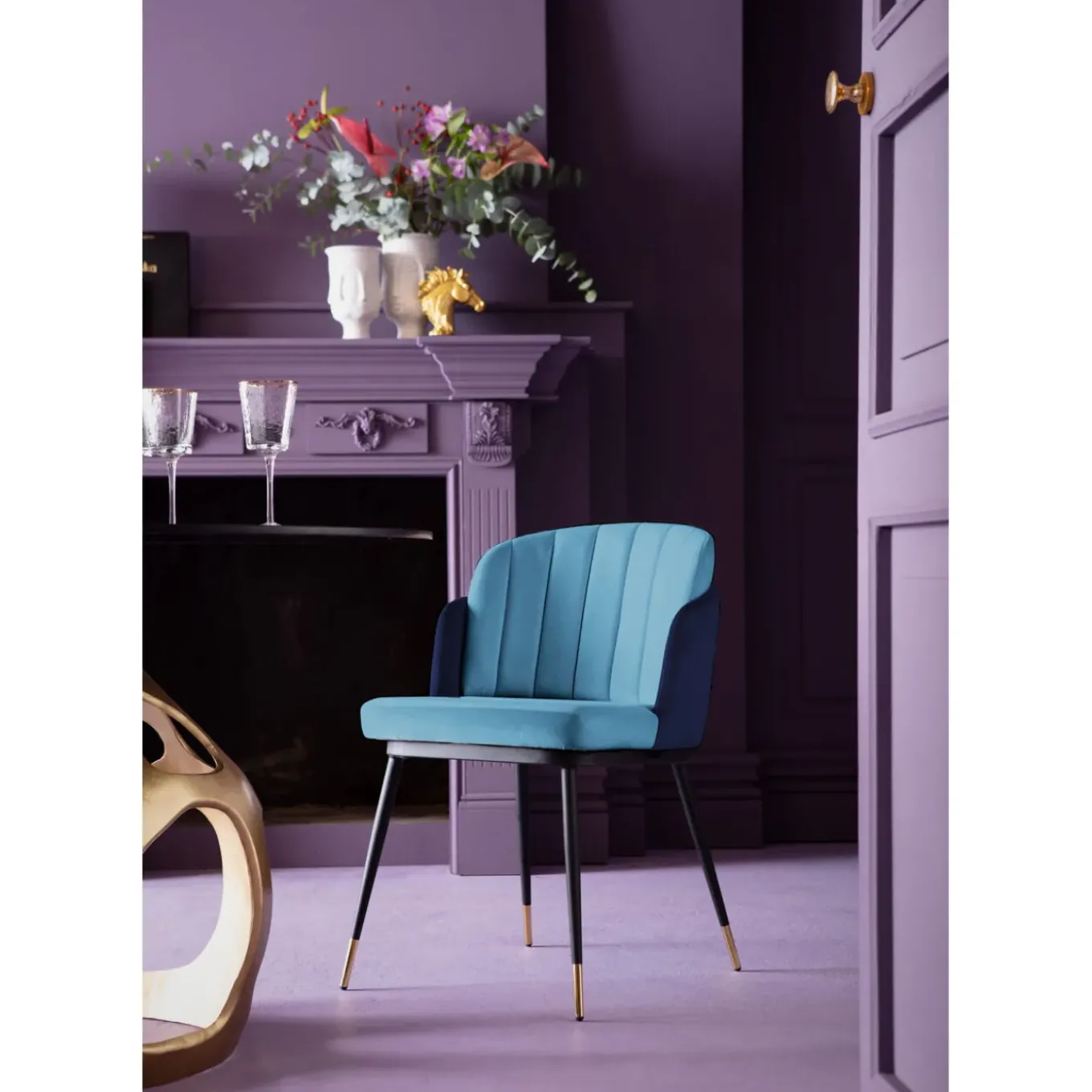 Chaise Hojas Bleu