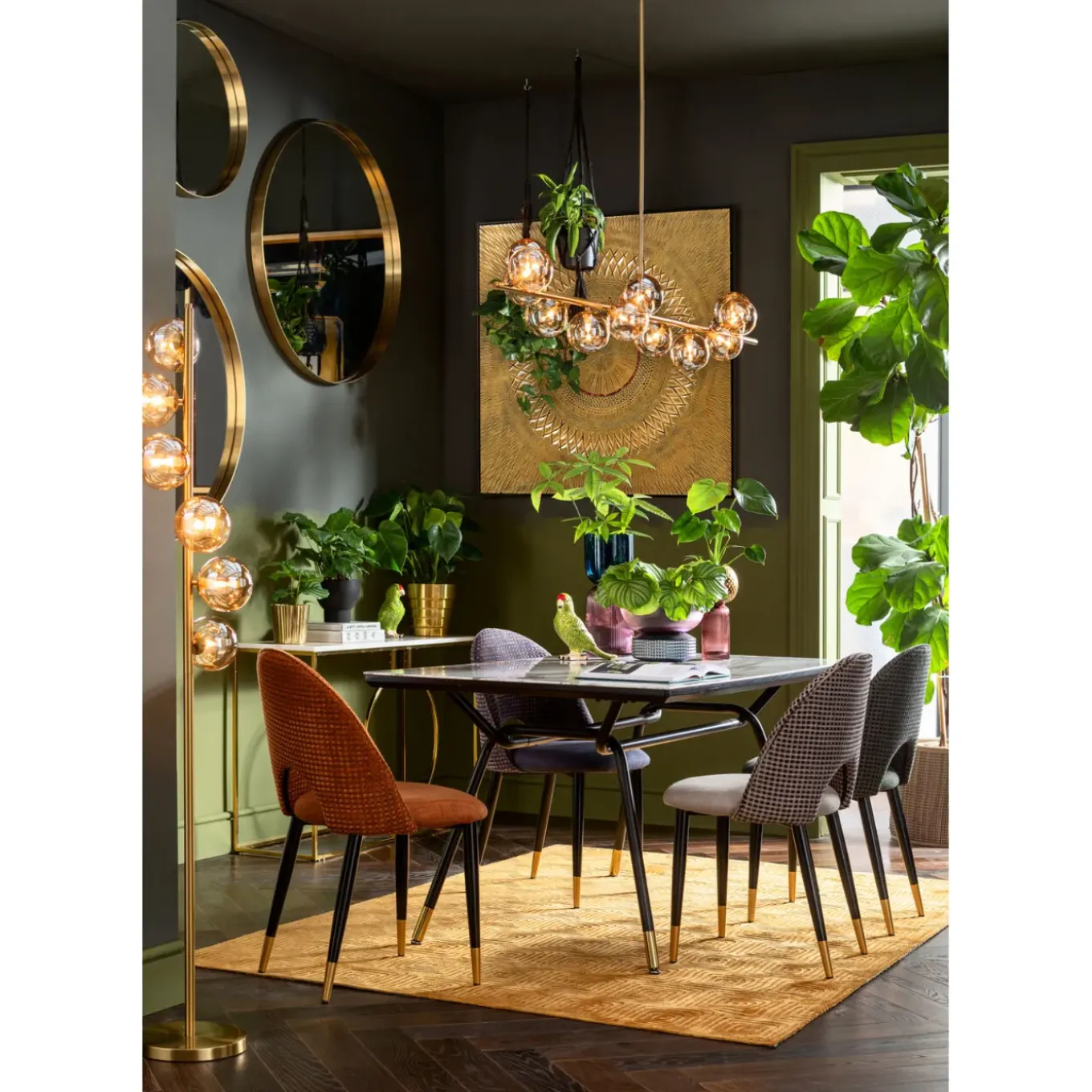 Chaise Hudson Bleu