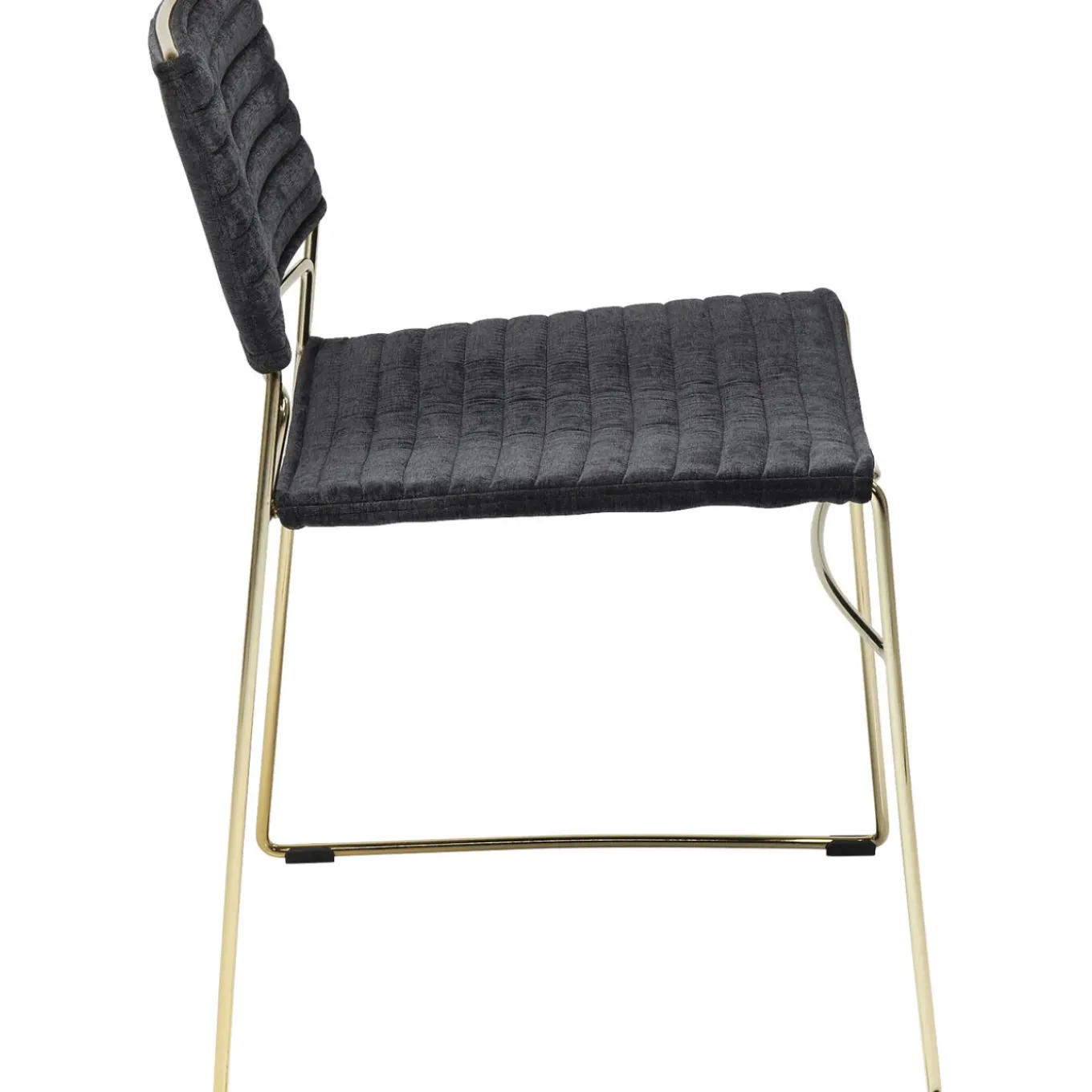 Chaise Hugo Noir/Dore