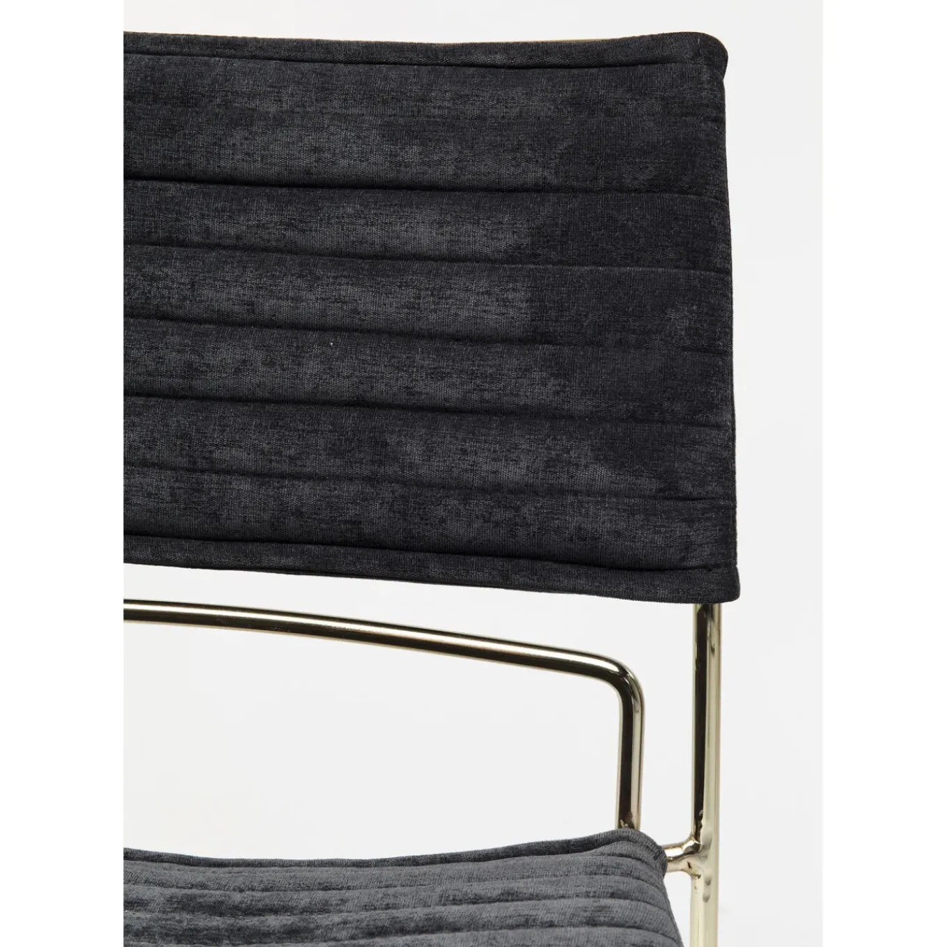 Chaise Hugo Noir/Dore