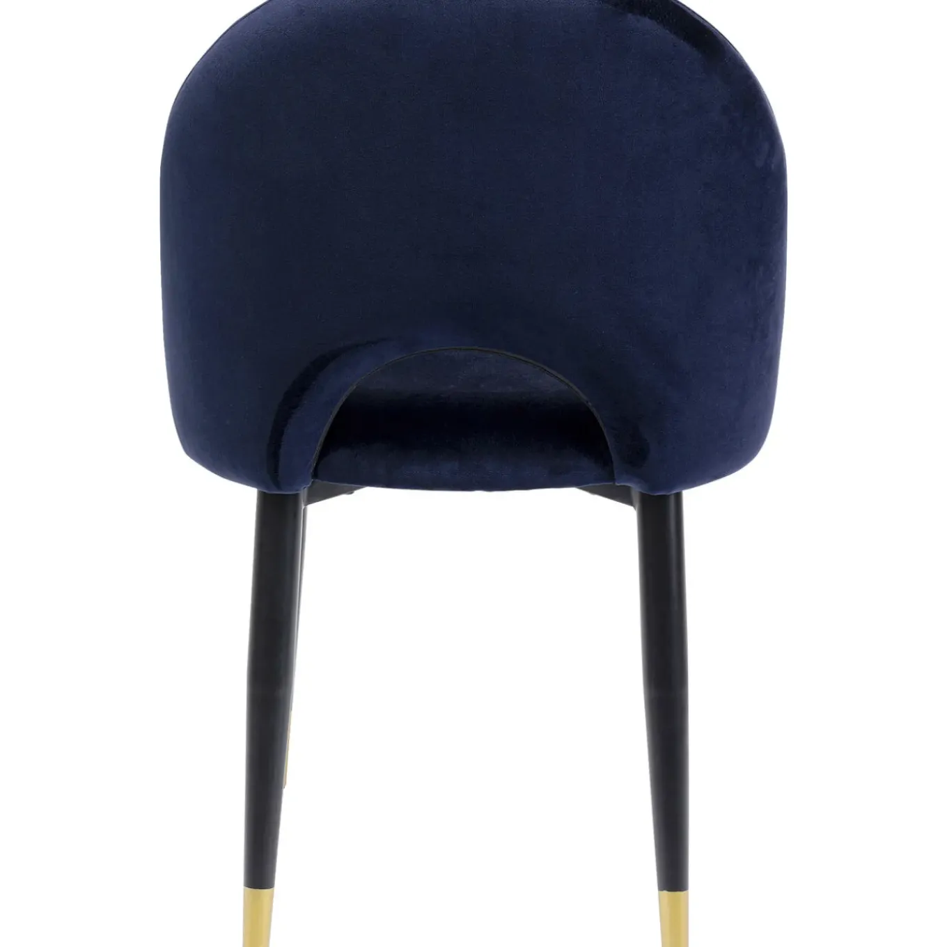 Chaise Iris Velours Bleu (2/Set)
