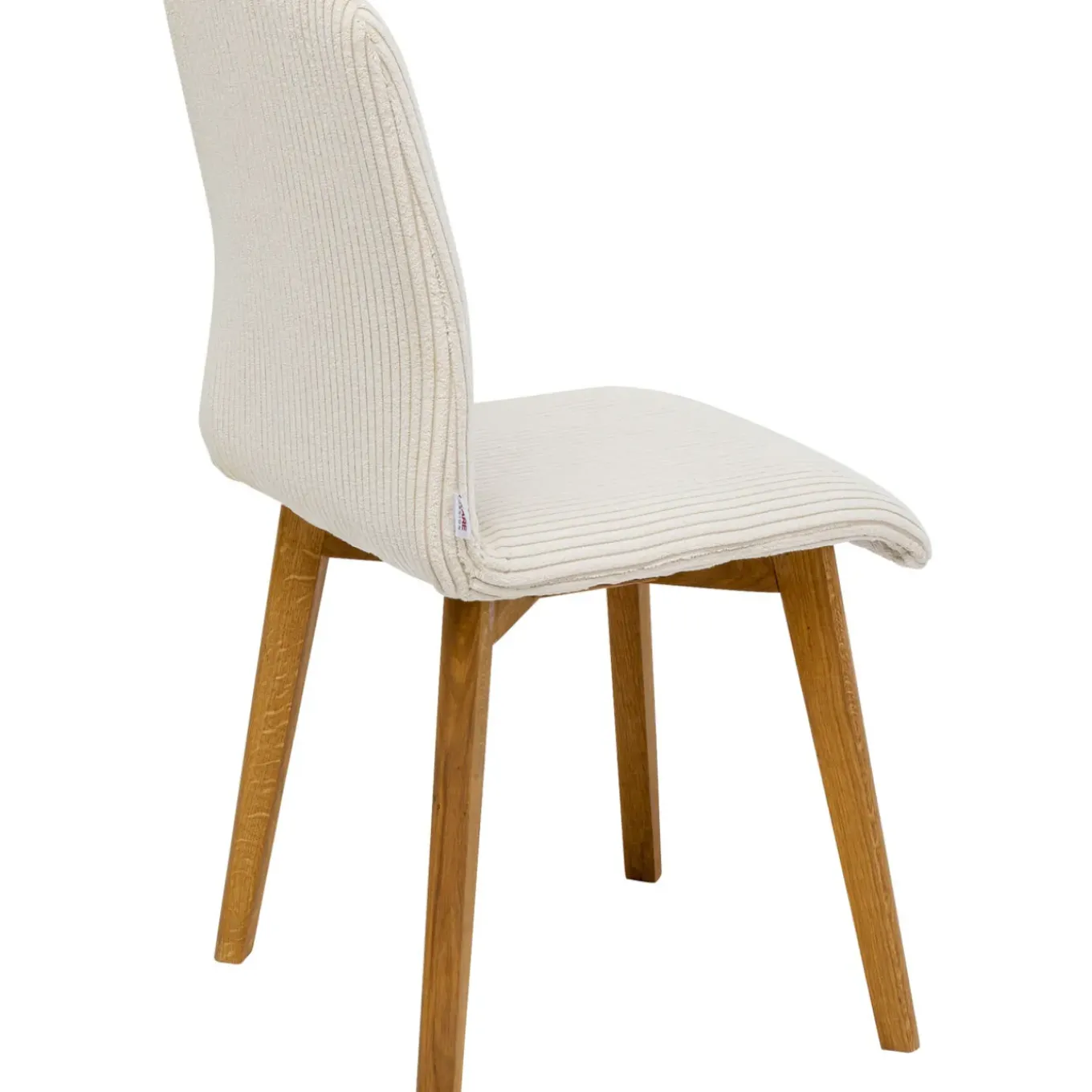 Chaise Lara Velours Cotele Creme