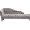 Chaise Longue Desire Gris Argente