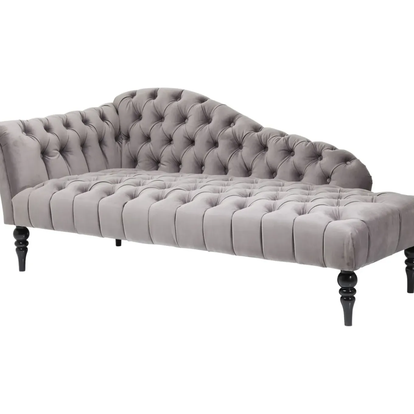 Chaise Longue Desire Gris Argente