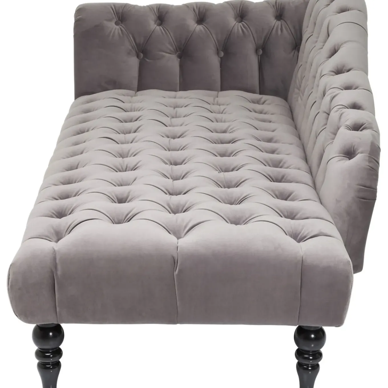 Chaise Longue Desire Gris Argente