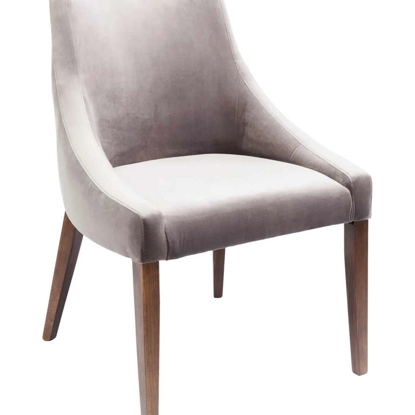 Chaise Mode Velvet Gris