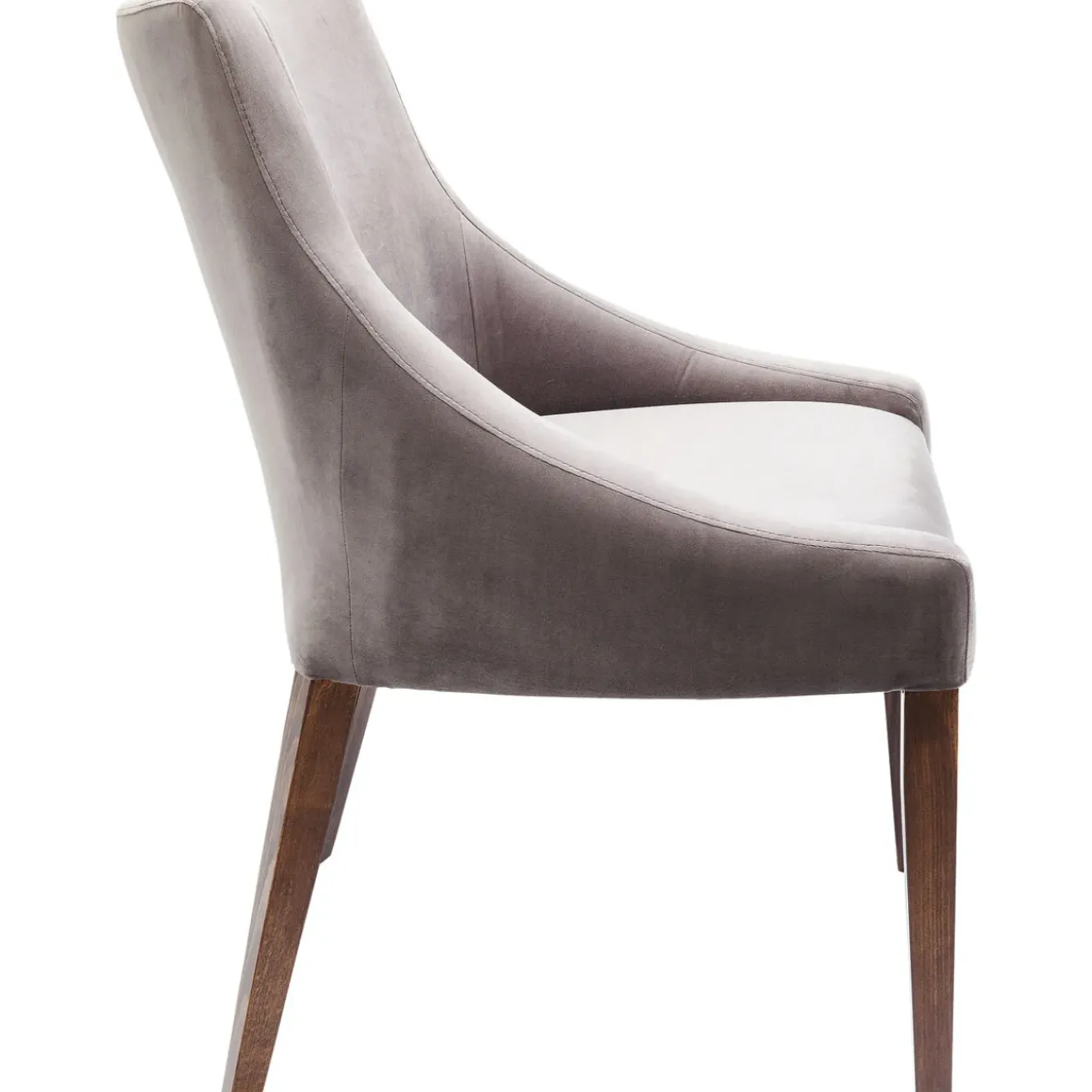Chaise Mode Velvet Gris