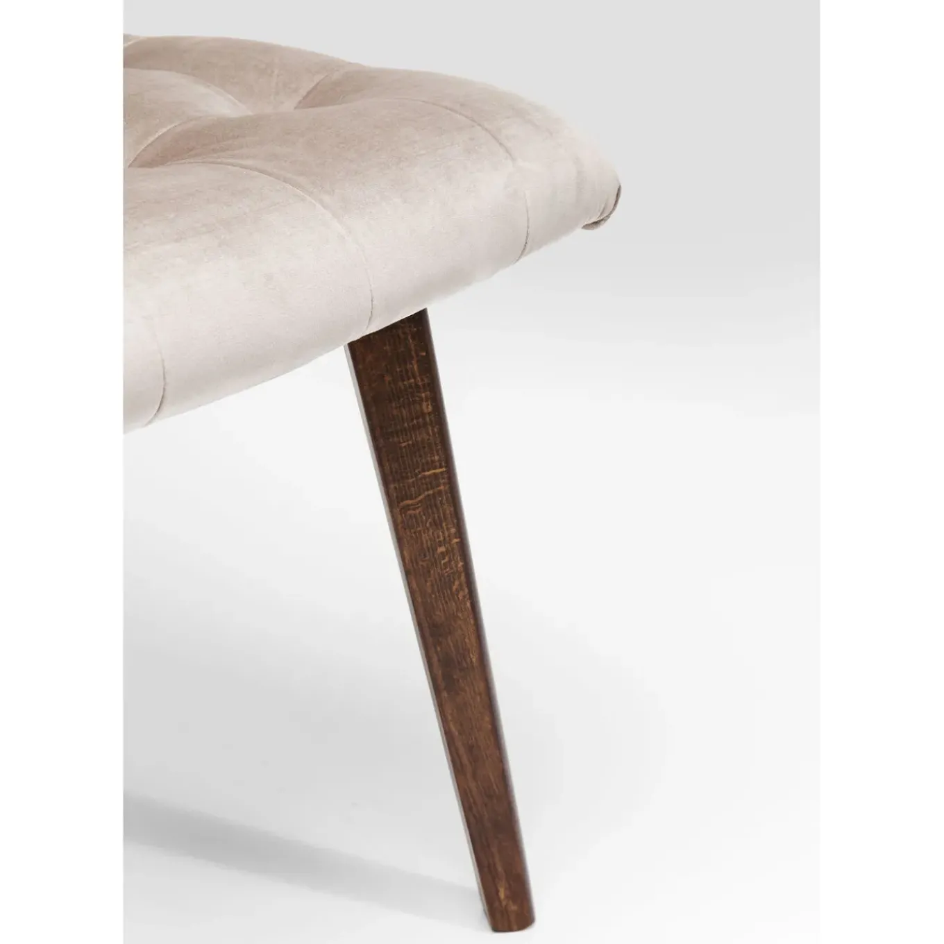 Chaise Moritz Velours Gris