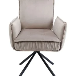 Chaise Pivotante A. Acc. Chelsea Gris