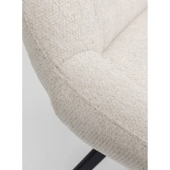 Chaise Pivotante Blade Creme