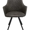 Chaise Pivotante Coco Anthracite