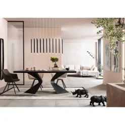 Chaise Pivotante Coco Anthracite