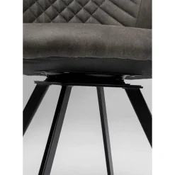 Chaise Pivotante Coco Anthracite