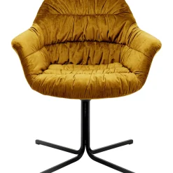 Chaise Pivotante Colmar Jaune