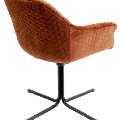 Chaise Pivotante Colmar Rouge