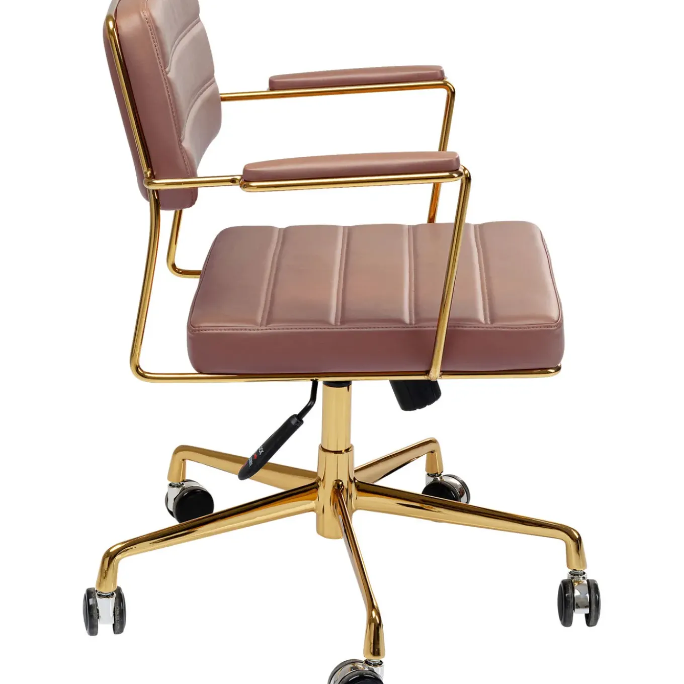 Chaise Pivotante De Bureau Dottore Marron