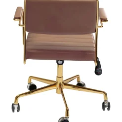 Chaise Pivotante De Bureau Dottore Marron