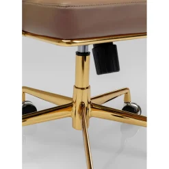Chaise Pivotante De Bureau Dottore Marron