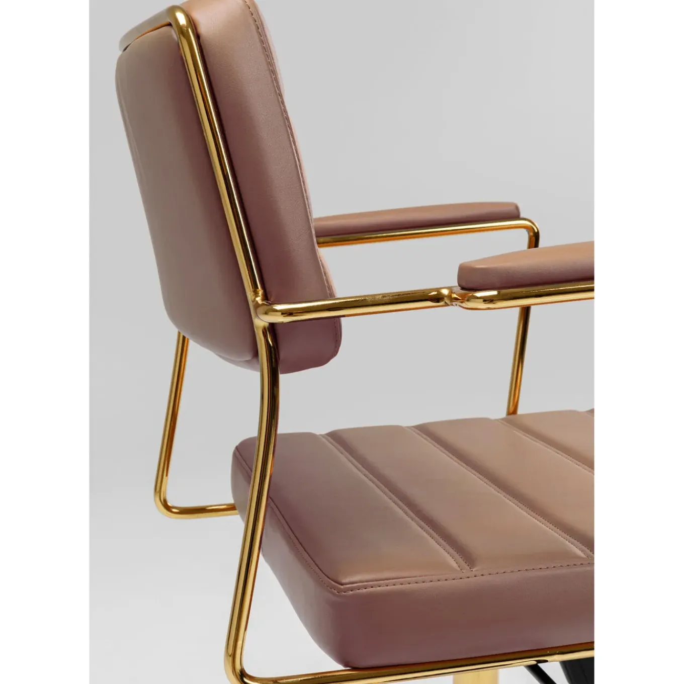 Chaise Pivotante De Bureau Dottore Marron