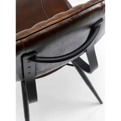 Chaise Samba Cuir Marron