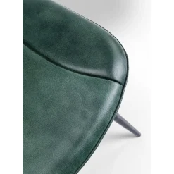 Chaise Samba Cuir Vert Fonce