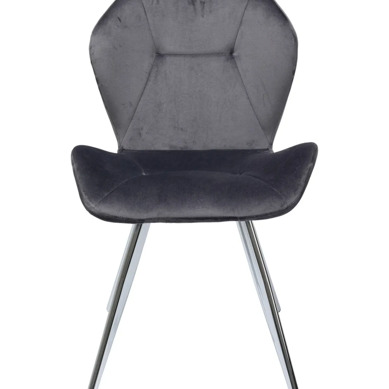 Chaise Viva Gris-Chrome