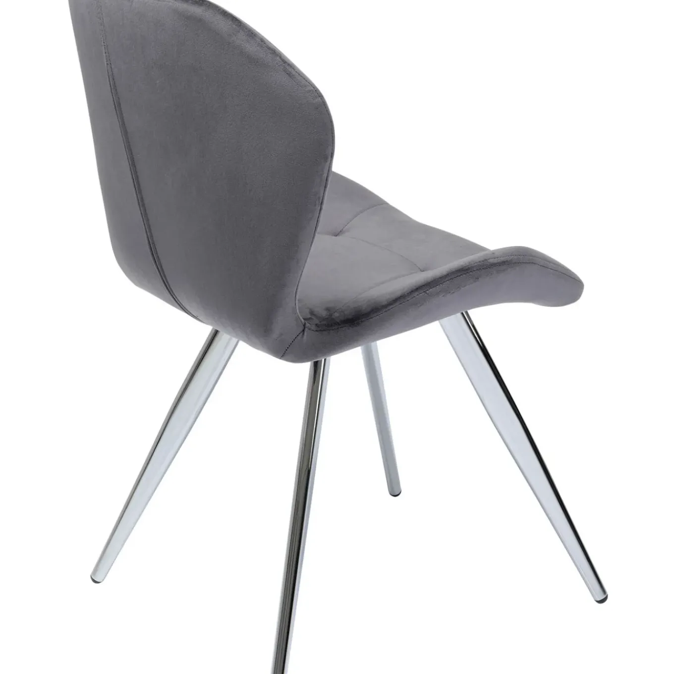 Chaise Viva Gris-Chrome