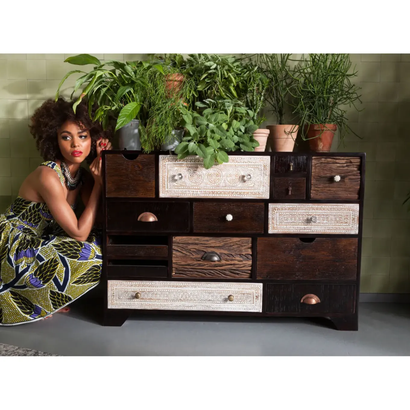 Commode Finca 14 Tiroirs