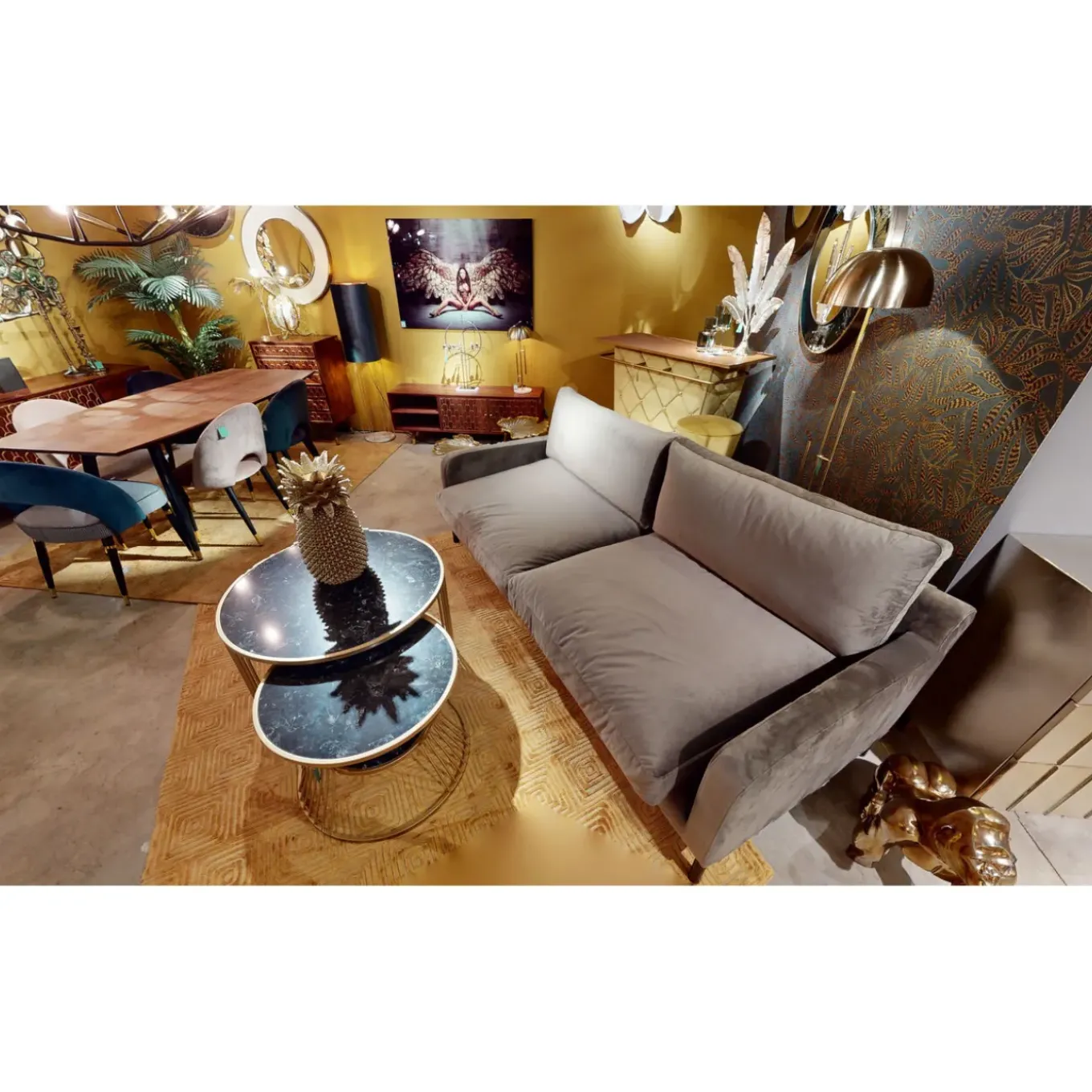 Commode Haute Muskat 6 Tiroirs