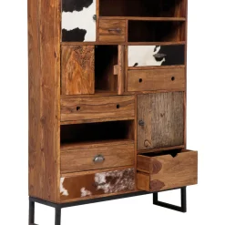 Commode Haute Rodeo 3 Portes,8 Tiroirs