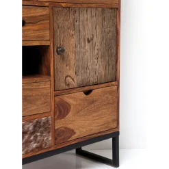 Commode Haute Rodeo 3 Portes,8 Tiroirs