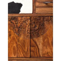 Commode Haute Rodeo 3 Portes,8 Tiroirs