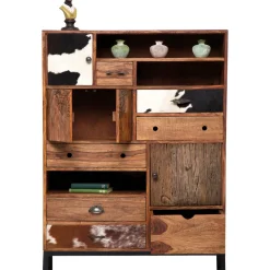 Commode Haute Rodeo 3 Portes,8 Tiroirs