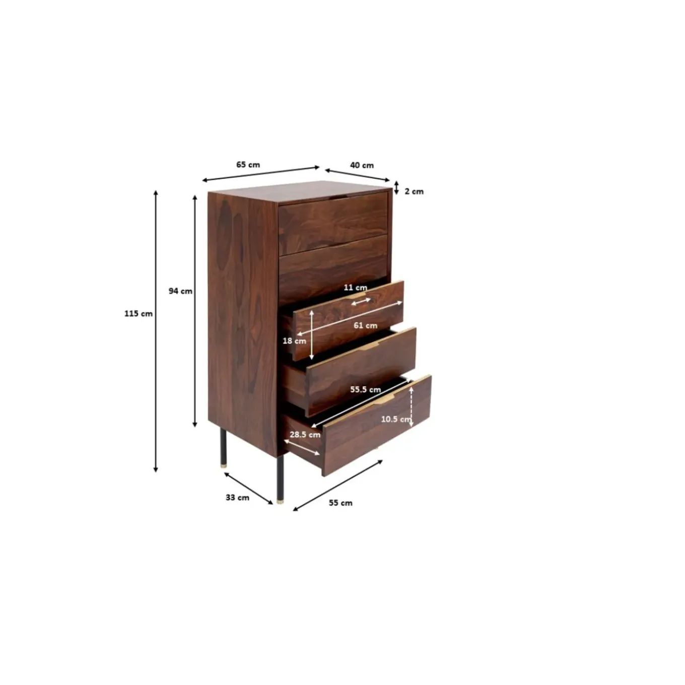 Commode Ravello 114X65