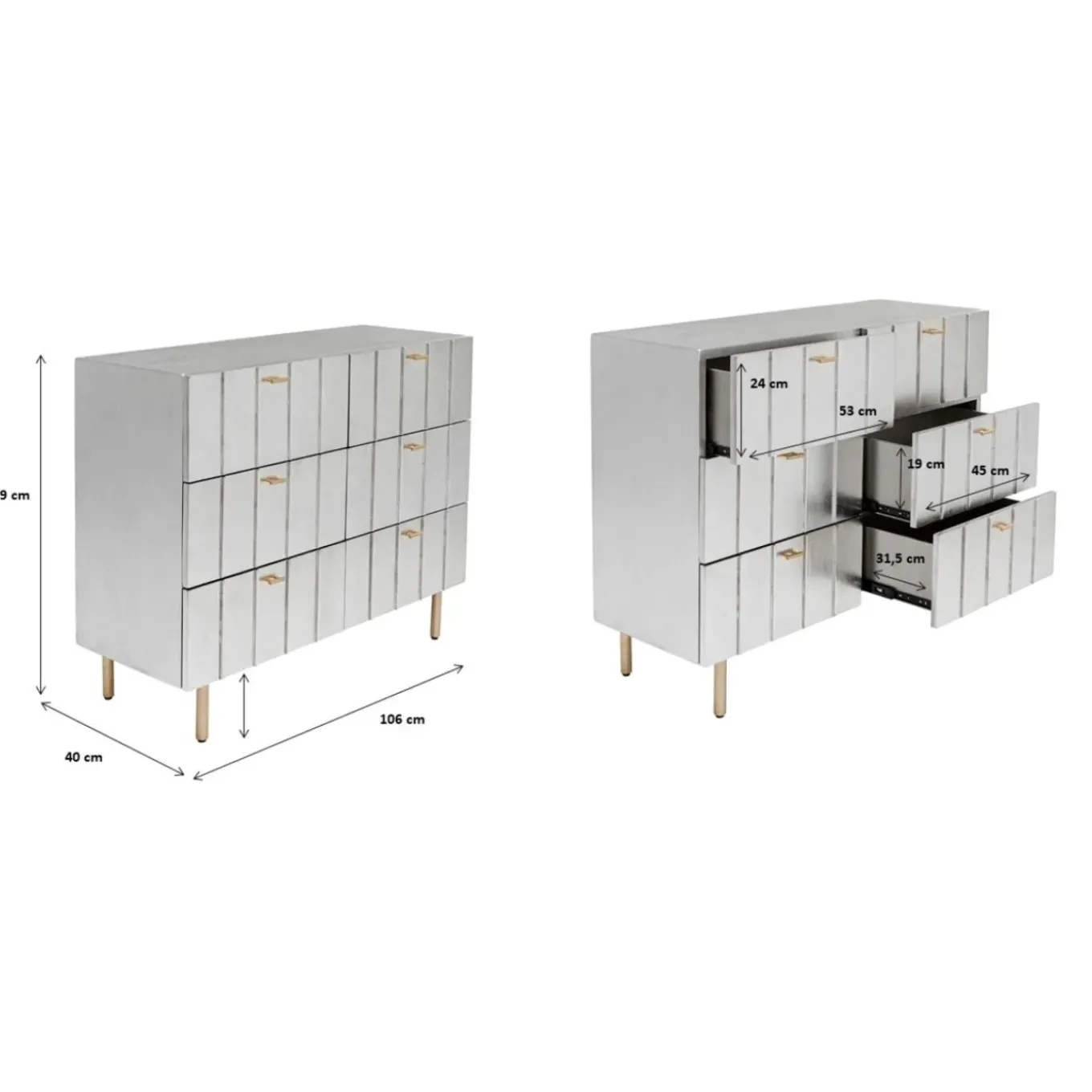 Commode Venice Line 106