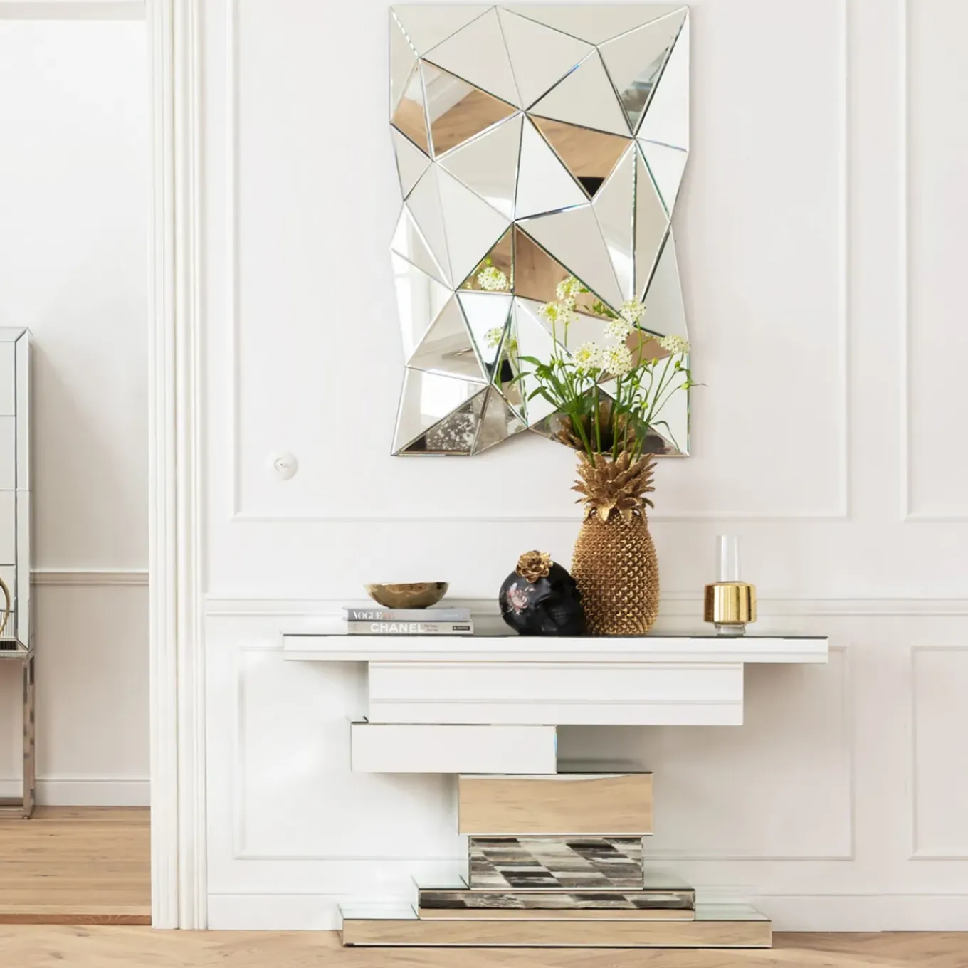 Console Brick Miroir