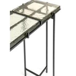 Console Ice Noir 98X80Cm